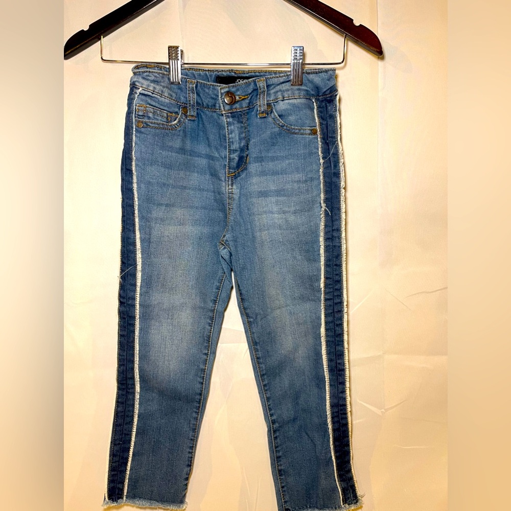 Joe's Tuxedo Stripe Girls Cropped Denim Jeans Size 10